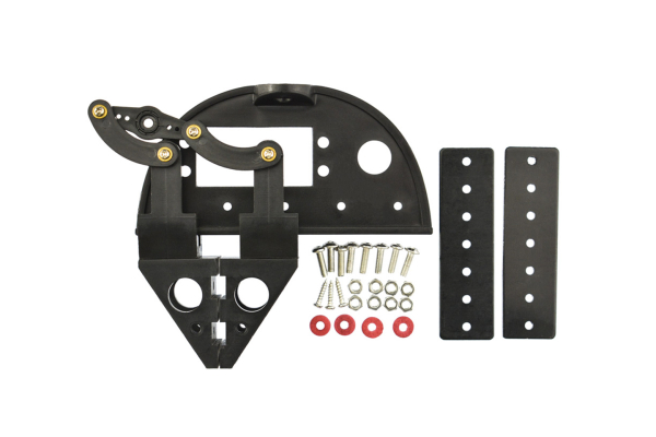 Robot Gripper, 2 DOF, 0-54mm Range, Fits Hitec & DSS Servos