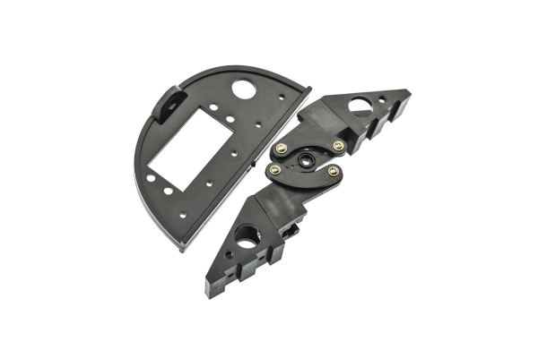 Robot Gripper, 2 DOF, 0-54mm Range, Fits Hitec & DSS Servos