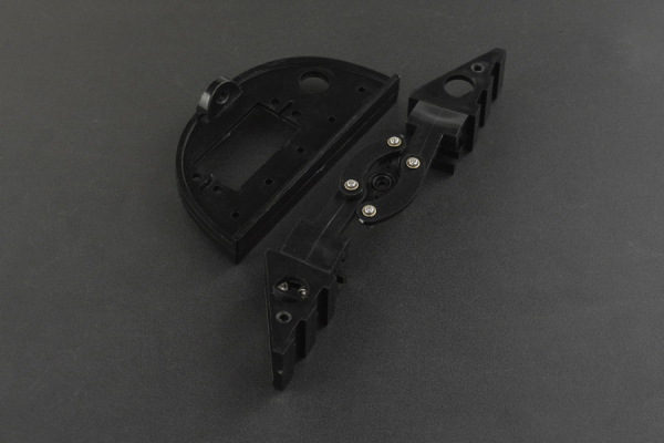 Robot Gripper, 2 DOF, 0-54mm Range, Fits Hitec & DSS Servos