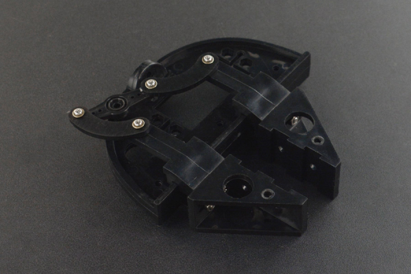 Robot Gripper, 2 DOF, 0-54mm Range, Fits Hitec & DSS Servos