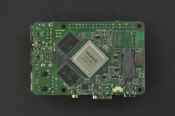 Single Board Computer ROCK Pi 4 Model SE, Rockchip RK3399-T ARM, 4GB DDR4