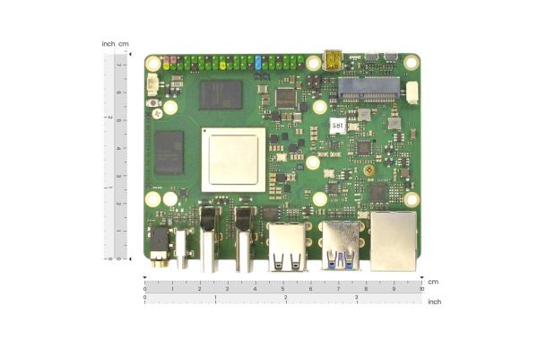 Single Board Computer ROCK Pi 5B Model, Rockchip RK3588 ARM SoC, 8GB RAM