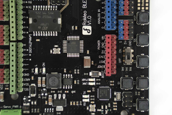 Control Board, Romeo BLE, A for Robot, Arduino Compatible, Bluetooth 4.0
