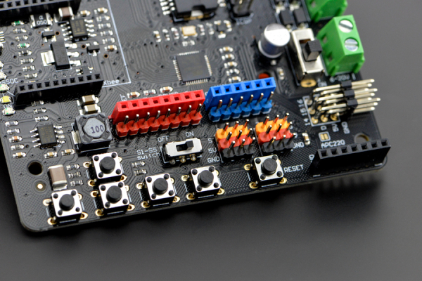 Robot Control Board, Romeo V2 with Motor Driver, Compatible with Arduino