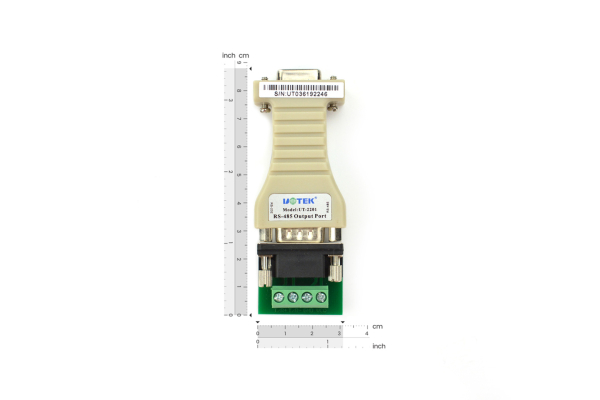 RS-232 to RS-485 Converter, Opto Isolated, Surge Protected, 1.2km Range