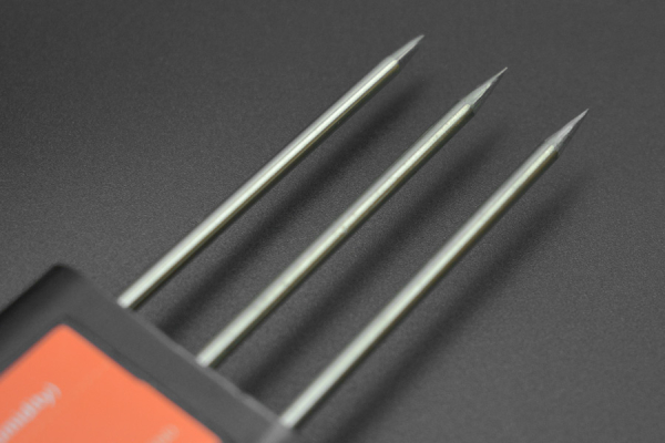 Soil Temperature and Moisture Sensor RS485 MODBUS RTU, IP68, 5-30V, for Arduino