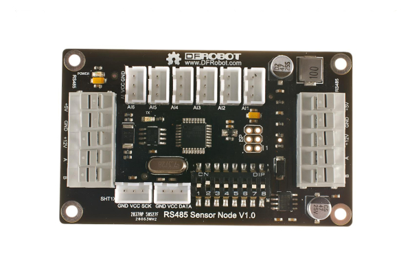 Sensor Node V1.0, RS485, 6 Analog, 1 Humidity/Temp, 127 Modules