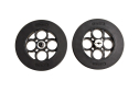 Rubber Wheel Kit 136×24mm, Anti-Slip, Fits DFRobot HCR