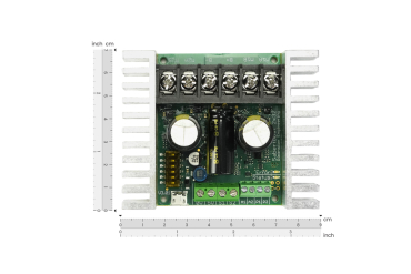 DC Motor Driver Sabertooth 25A, 50A Peak, Regenerative