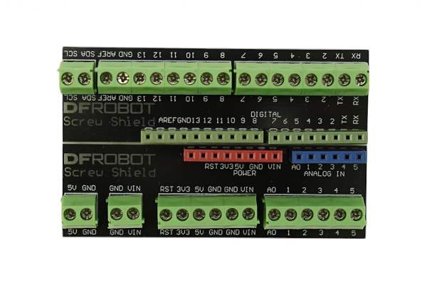 Screw Shield for Arduino, Terminal Expansion, Reliable Connection