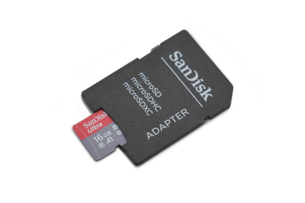 Memory Card SD/MicroSD, 16GB Class 10 SDHC with Adapter