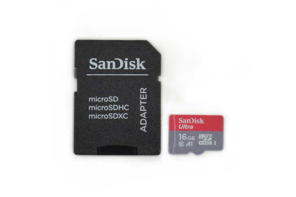 Memory Card SD/MicroSD, 16GB Class 10 SDHC with Adapter