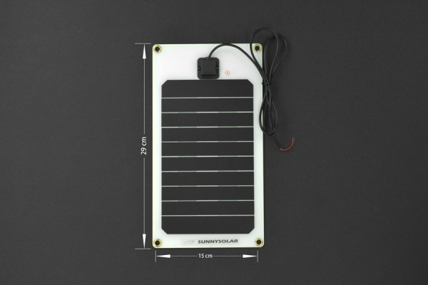 Solar Panel, Semi Flexible Monocrystalline, 21% Efficiency, Waterproof