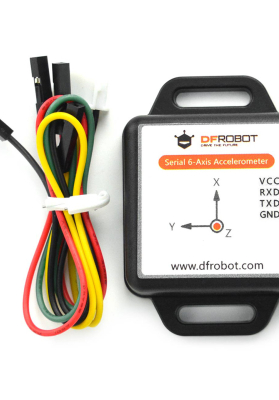 SEN0386, Accelerometer, 6-Axis, Serial, 3.3-5V, 0.05deg Accuracy, Arduino