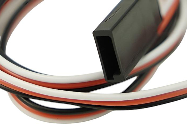 Servo Extension Cable 600mm - Universal Fit, 0.1" Jumper