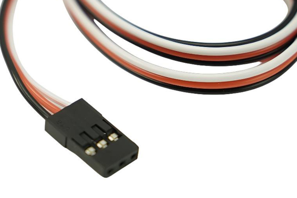 Servo Extension Cable 600mm - Universal Fit, 0.1" Jumper
