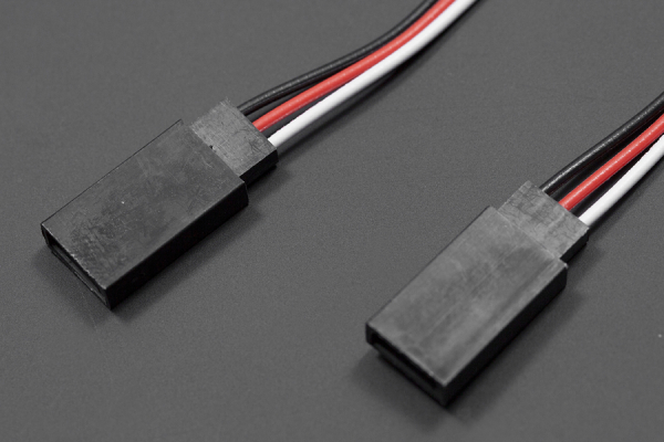 Servo Y Extension Cable 500mm, Gold Contacts, JR Connectors