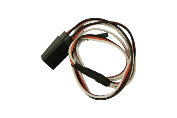 Servo Y Extension Cable 500mm, Gold Contacts, JR Connectors