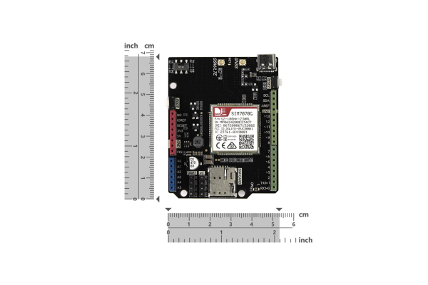 Arduino NB-IoT, LTE, GPRS, GPS Expansion Shield SIM7000E