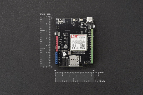 Arduino NB-IoT, LTE, GPRS, GPS Expansion Shield SIM7000E