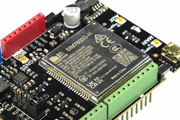 4G(LTE) Shield SIM7600CE-T for Arduino, GNSS, CAT4, 150Mbps