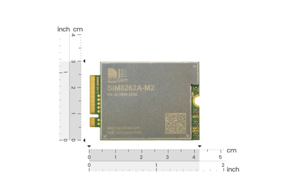 5G Communication Module SIM8262A-M2, 3.0Gbps, GNSS, M.2, USB3.1