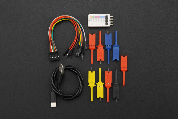 logic analyzer med prober