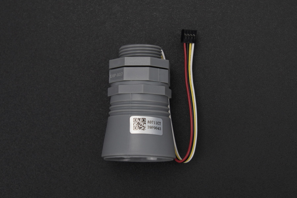 Ultrasonic Ranging Sensor, Small Angle, 25-800cm, IP67, 15°FOV, for Water Level Detection