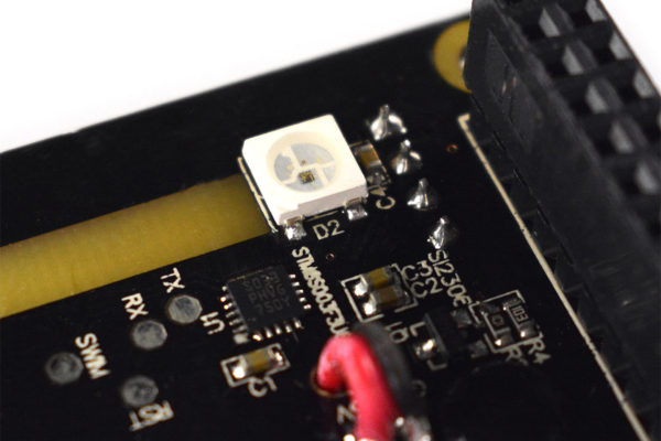 Smart Cooling Hat For Raspberry Pi 4B, Auto Fan, RGB LEDs, OLED Display