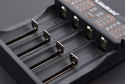 Smart Multifunctional Charger, 4 Slots, Li-ion/Ni-MH, LED Indicators