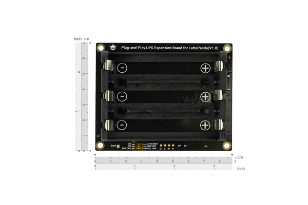 Smart UPS-udvidelsesboard til LattePanda IOTA (18650)