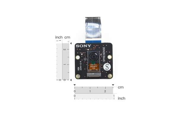 Sony Spresense Camera Board, 5MP, ISX012, JPEG/RGB Output