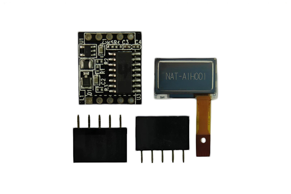 0,5 tommer monokromt OLED-display 60x32 SPI/I2C