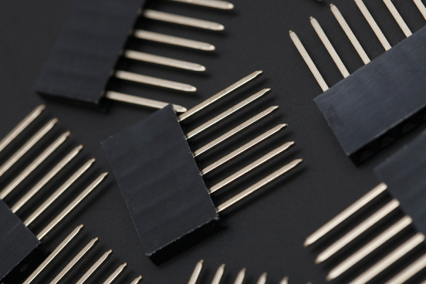 Stackable Header, 6 Pin, Extra Long Legs, 0.1" Spacing