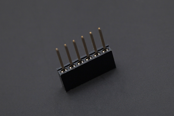 Stackable Header, 6 Pin, Extra Long Legs, 0.1" Spacing