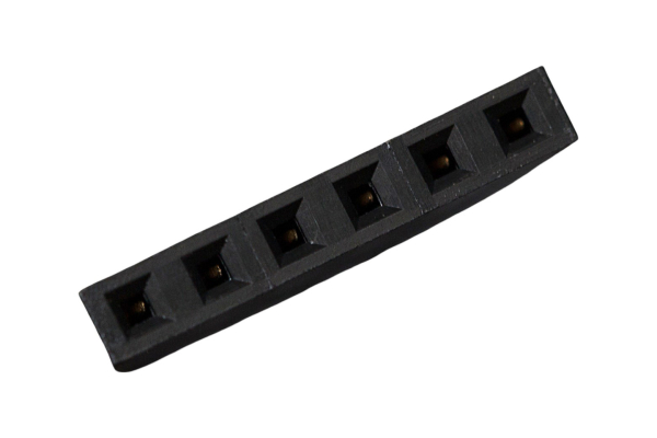 Stackable Header, 6 Pin, Extra Long Legs, 0.1" Spacing