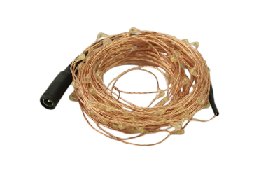 Star Series LED Strand - 100 Warm White Pixels, 12V, Weather-proof