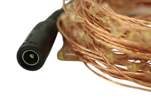 Star Series LED Strand - 100 Warm White Pixels, 12V, Weather-proof