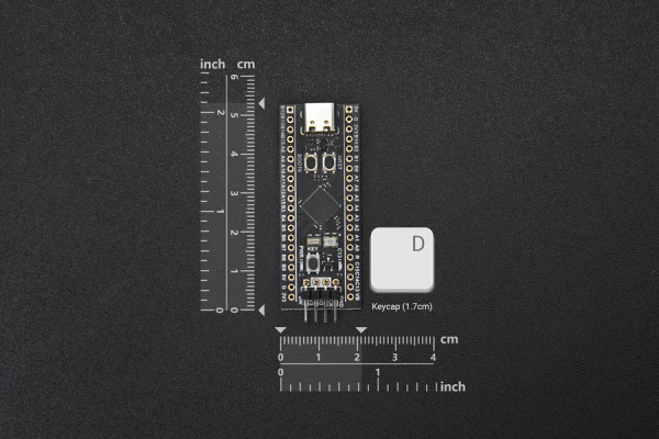 Development Board STM32F411 "BlackPill", 100MHz, 128KB RAM, 512KB ROM