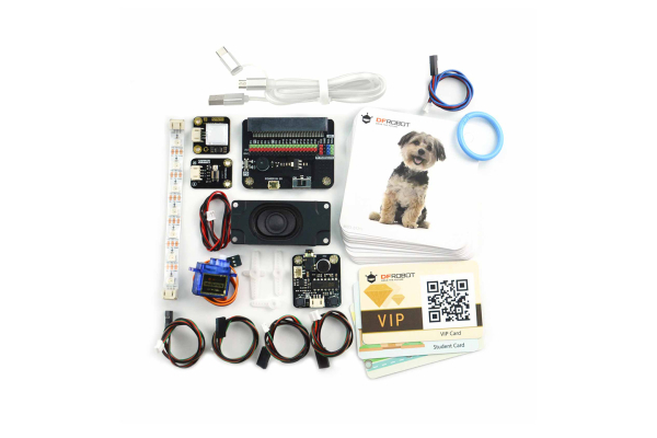 HUSKYLENS Study Pack for micro:bit, AI Vision, 28 Cards, 7 Modules