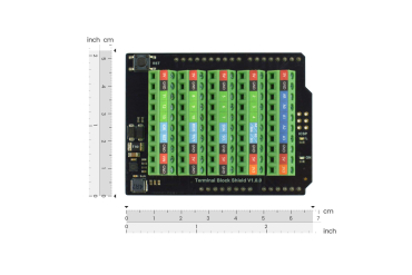 terminalblok-shield til Arduino-projekter