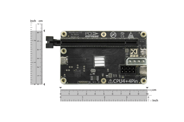 Graphics Cards Expansion Docking Station, Thunderbolt PCIe x16, Compatible with LattePanda Sigma