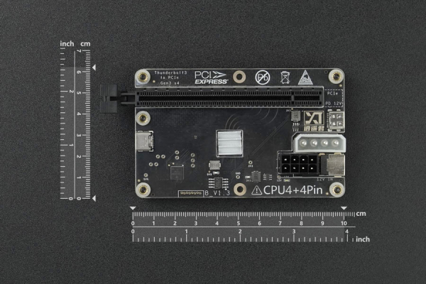 Graphics Cards Expansion Docking Station, Thunderbolt PCIe x16, Compatible with LattePanda Sigma
