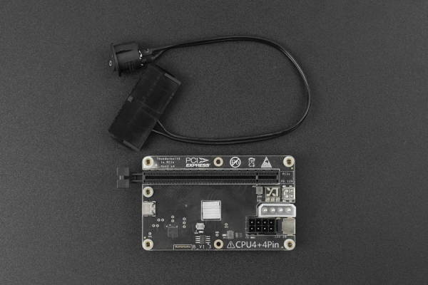 Graphics Cards Expansion Docking Station, Thunderbolt PCIe x16, Compatible with LattePanda Sigma