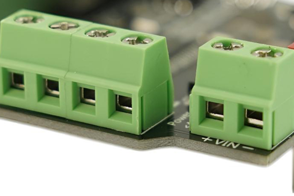 stepmotor-shield med tilslutning