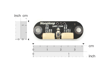 Laser Range Sensor TOF Sense (5m) 1mm Res, 10Hz, UART/CAN