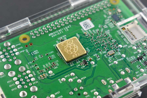 Transparent Acrylic Case for Raspberry Pi B+, 2B, 3B, with fan