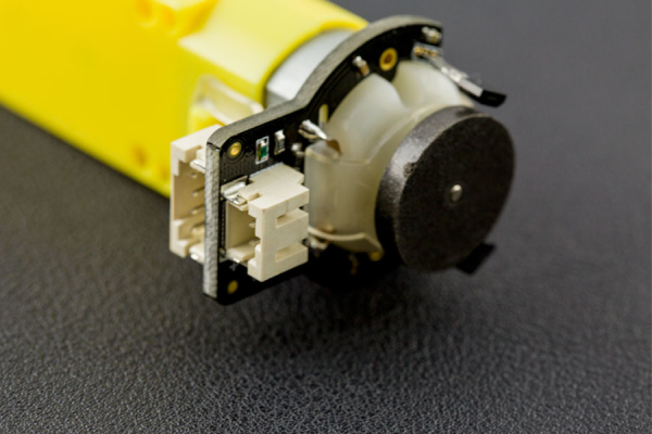 TT Motor with Encoder, 6V 160RPM 120:1, 960 PPR, Copper Shaft