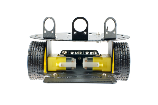 Turtle, 2WD, aluminium, differentialdrev