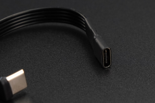 Extension Cable Type-C L-Shaped Silicone Ultra-Thin